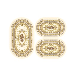 VALENCIA 7186C (Oval, ( O 80X130 + 2O 65X100 ), CREME_CREME)