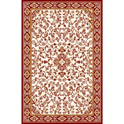 VALENCIA 5112C (Rectangular, 250X400, BORDEAUX_CREME)