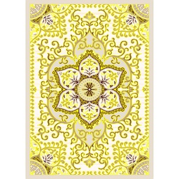 VALENCIA 5829C (Rectangulaire, ( T 150X220 + 2T 75X120 ), CREME_CREME)