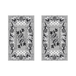 RELAX 7647E (Rectangulaire, 60X220, GRIS CLAIRE)