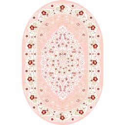 IZMIR 69876 (Oval, 80X130, BOIS DE ROSE)