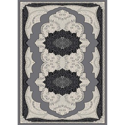 MELODIE 89030 (Rectangular, 190X400, GRIS CLAIRE_GRIS CLAIRE)