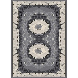 MELODIE 89040 (Rectangulaire, 190X400, GRIS CLAIRE_GRIS CLAIRE)