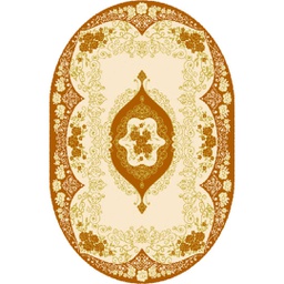 إشراق 86430 (بيضوي, 200X140, أحمر أجوري)