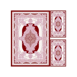 OCEAN 89210 (Rectangulaire, ( T 150X220 + 2T 60X110 ), BORDEAUX)