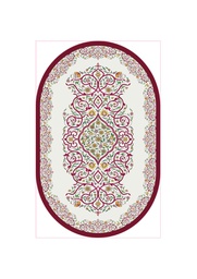 روبي 0395A (بيضوي, 60X90, أحمر  - بريك - بوردو, مطبوعة)