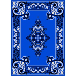 RELAX 62675 (Rectangulaire, 240X330, BLEU ROI)