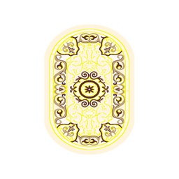 VALENCIA 5113C (Oval, 80X130, CREME_CREME)
