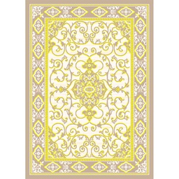 VALENCIA 51123 (Rectangular, ( T 150X220 + 2T 75X120 ), IVOIRE_CREME)
