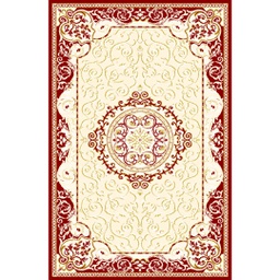 VALENCIA 5113B (Rectangular, 250X400, BORDEAUX_CREME)