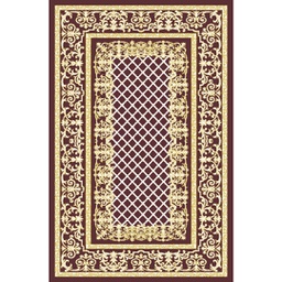 VALENCIA 8403A (Rectangulaire, 250X400, MARRON BORDEAUX_CREME)