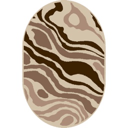 TAGHIT 9097E (Oval, 120X170, IVOIRE CLAIRE)