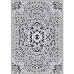 VALENCIA 5829D (Rectangulaire, 200X280, GRIS CLAIRE_GRIS CLAIRE)