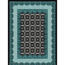 SHIRAZ 76071 (Rectangular, 200X275, NOIRE)