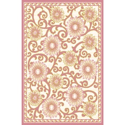 VALENCIA 7659B (Rectangulaire, 190X270, BOIS DE ROSE_CREME)