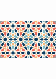 BISSAT 0433A (Rectangular, 60X90, MULTI COULEURS, Lamination)