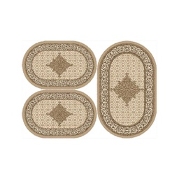 شيراز 80440 (بيضوي, ( 2O 65X100 + O 80X130 ), عاجي)
