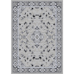 VALENCIA 5112D (Rectangulaire, 190X270, GRIS CLAIRE_GRIS CLAIRE)