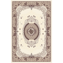 MELODIE 89042 (Rectangular, 190X275, BLANC CASSE_IVOIRE)