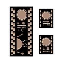 TAGHIT 5811T (Rectangular, ( T 60X120 + 2T 60X45 ), NOIRE)