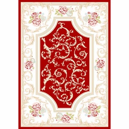IZMIR 77190 (Rectangular, 140X200, BORDEAUX)