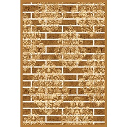 SHIRAZ 91550 (Rectangular, 165X230, MARRON MIEL)