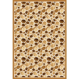 SHIRAZ 91560 (Rectangular, 165X230, MARRON MIEL)