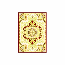 فالينسيا 5829C (مستطيل, 160X230, أحمر عنابي / قشدي)