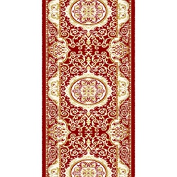 VALENCIA 5113C (Rouleau, 80X400, BORDEAUX_CREME)