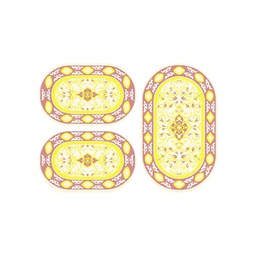 VALENCIA 5112D (Ovale, ( O 80X130 + 2O 65X100 ), CREME_CREME)