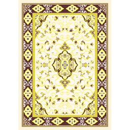 VALENCIA 5113C (Rectangulaire, ( T 150X220 + 2T 75X120 ), CREME_CREME)