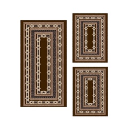 CIRTA 73800 (Rectangulaire, ( T 60X150 + 2T 60X110 ), MARRON BORDEAUX)