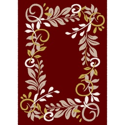 PLAZA 92360 (Rectangular, 200X280, BORDEAUX)