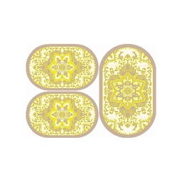VALENCIA 5829A (Ovale, ( O 80X130 + 2O 65X100 ), IVOIRE_CREME)