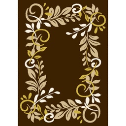 PLAZA 92360 (Rectangulaire, 200X280, MARRON CHOCO)