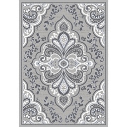 VALENCIA 7149D (Rectangular, 190X270, GRIS CLAIRE_GRIS CLAIRE)