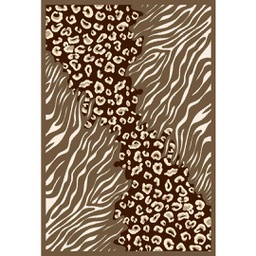 SHIRAZ 91570 (Rectangular, 165X230, BRUN PALE)