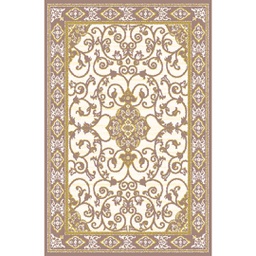 فالينسيا 5112A (مستطيل, 190X270, بني برونزي / قشدي)