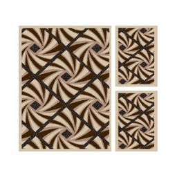 CIRTA 92160 (Rectangular, ( T 150X220 + 2T 60X110 ), IVOIRE CLAIRE)