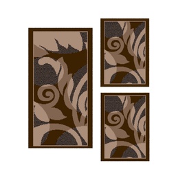CIRTA 92550 (Rectangulaire, ( T 60X150 + 2T 60X110 ), MARRON BORDEAUX)