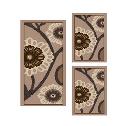 CIRTA 92570 (Rectangulaire, ( T 60X150 + 2T 60X110 ), BRONZE CLAIR)