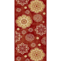 تاج 5727D (أسطوانة, 83X300, أحمر عنابي)