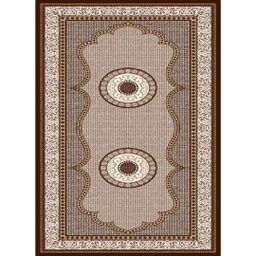 SHIRAZ 76062 (Rectangular, 200X400, MARRON CAFE)