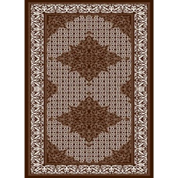 SHIRAZ 80442 (Rectangular, 200X400, MARRON CAFE)