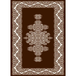شيراز 80452 (مستطيل, 200X400, لون القهوة البني)