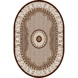شيراز 76062 (بيضوي, 200X150, لون القهوة البني)