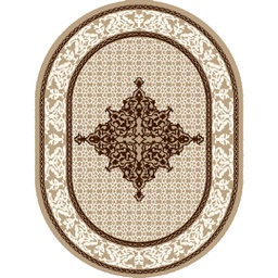 SHIRAZ 80442 (Oval, 200X150, IVOIRE)