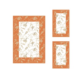 IZMIR 91490 (Rectangulaire, ( T 150X220 + 2T 75X120 ), BRIQUE)