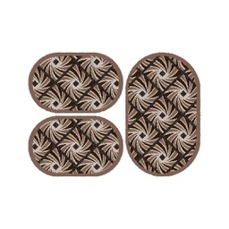 CIRTA 92160 (Ovale, ( O 80X130 + 2O 65X100 ), BRONZE FONCE)