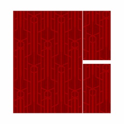 SOFIA 91310 (Rectangulaire, ( T 150X220 + 2T 60X110 ), BORDEAUX)